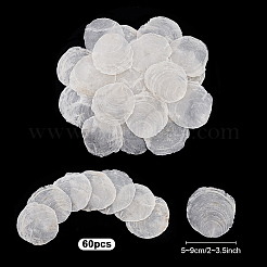 60Pcs Naturtal Capiz Shell Beads&nbsp;FIND-PH0026-67