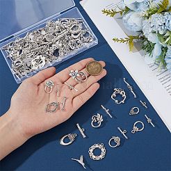 Tibetan Style Alloy Toggle Clasps&nbsp;FIND-PH0028-46