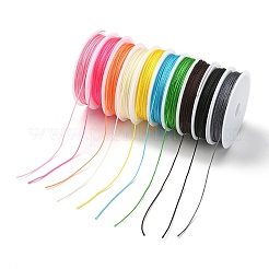 10 Rolls 10 Colors Nylon Braided Cord&nbsp;EW-YW0001-11