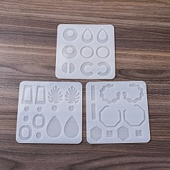 Food Grade Earring DIY Silicone Pendant Molds Kits&nbsp;PW-WG51666-03