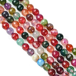 Natural Agate Round Beads Strand&nbsp;X-G-L084-6mm-08