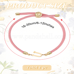 1Pc Adjustable Nylon Cord Slider Bracelets for Women&nbsp;BJEW-LP0001-32U-03
