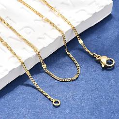 Brass Chain Necklaces&nbsp;X-MAK-L009-11G