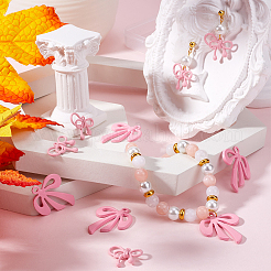 20Pcs 2 Styles Spray Painted Alloy Pendants&nbsp;FIND-SC0014-64
