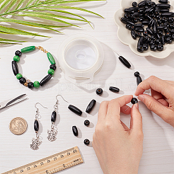 480Pcs 4 Style Dyed Natural Wood Beads&nbsp;WOOD-PH0002-42