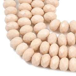Natural Petrified Wood Beads Strands&nbsp;G-C259-A30-5x8mm