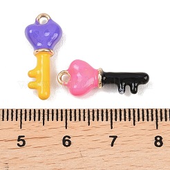 Alloy Enamel Pendants&nbsp;ENAM-A012-06G