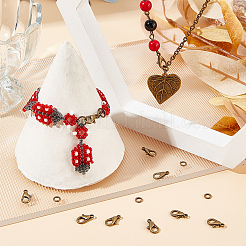 400Pcs Zinc Alloy Lobster Claw Clasps&nbsp;FIND-SP0001-33AB