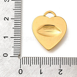 304 Stainless Steel Pendants&nbsp;STAS-E545-03G