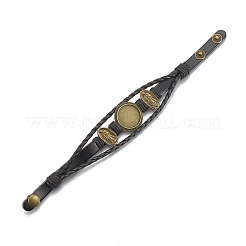 Imitation Leather Bracelet Making&nbsp;MAK-R024-02