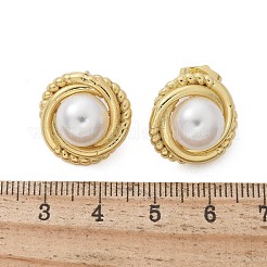 Brass Stud Earrings&nbsp;EJEW-R016-18G