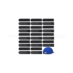 40 Sets Plastic Snapback Strap with 7 Holes&nbsp;FIND-BC0013-41A