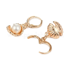 Alloy Leverback Dangle Earrings&nbsp;EJEW-B159-03G