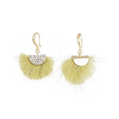 Brass Dangle Earrings&nbsp;EJEW-JE03395