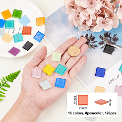 Transparent Glass Cabochons&nbsp;GLAA-OC0001-08