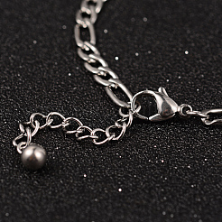 Tree of Life 304 Stainless Steel Link Bracelets&nbsp;BJEW-L576-22P