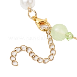 Synthetic Turquoise Beads Charm Bracelets&nbsp;BJEW-JB11849-01