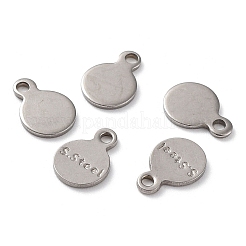 Non-Tarnish 201 Stainless Steel Charms&nbsp;STAS-K259-11P