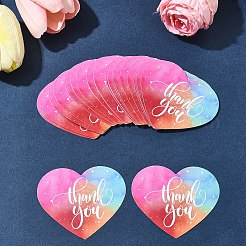 Coated Paper Thank You Greeting Card&nbsp;DIY-FS0007-76B