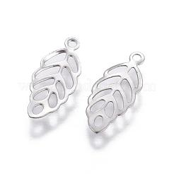 Tarnish Resistant 316 Stainless Steel Charms&nbsp;X-STAS-F160-33P