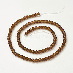 Transparent Glass Bead Strands&nbsp;GF4mmC45