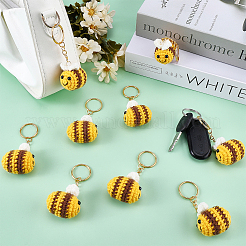 9Pcs Cotton Keychain&nbsp;KEYC-ME00022