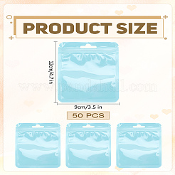 50Pcs Plastic Packaging Yin-yang Resealable Bags&nbsp;OPP-LP0001-14A