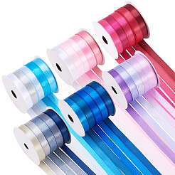 6 Rolls 6 Colors Polyester Ribbon&nbsp;OCOR-TA0002-29