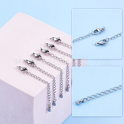 20Pcs 304 Stainless Steel Chain Extender&nbsp;STAS-DC0016-92P