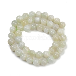 Natural Green Moonstone Beads Strands&nbsp;LS-G-NH0060-A01-02