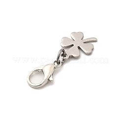 8Pcs Stainless Steel Pendant Decorations&nbsp;HJEW-JM03573