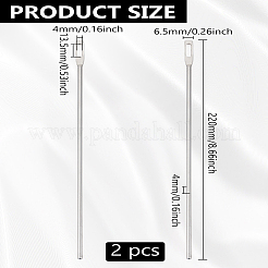2Pcs Stainless Steel Sewing Needle Devices&nbsp;TOOL-LP0001-06