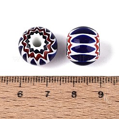 Handmade Millefiori Glass Rondelle Beads&nbsp;LA-N002-11A