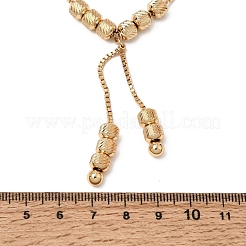 304 Stainless Steel Flat Round Beads Pendant Box Chain Necklaces&nbsp;SA-CBAF6AD-13G
