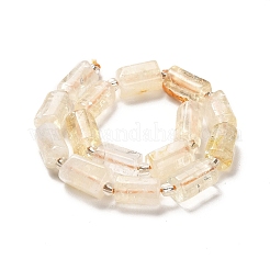 Heated Natural Citrine Beads Strands&nbsp;G-N327-06-16