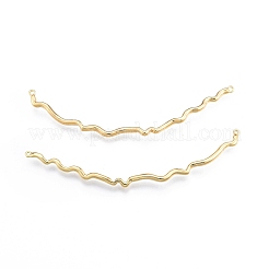 Brass Connector Charms&nbsp;KK-C006-33G