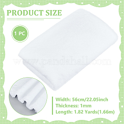 Super Soft Imitation Rabbit Plush Polyester Fabric&nbsp;DIY-WH0671-051C