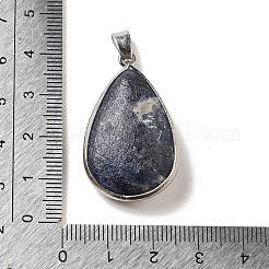 Natural Lapis Lazuli Imitation Blue Goldstone Pendants&nbsp;KK-F868-12P
