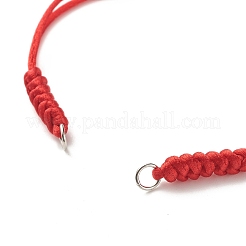 Adjustable Nylon Braided Cord Bracelet Making Accessories&nbsp;AJEW-JB01097