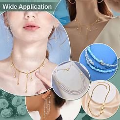 100Pcs 2 Colors Brass Beads&nbsp;KK-PH0012-94A