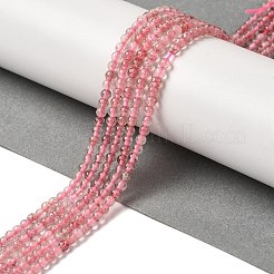 Natural Strawberry Quartz Beads Strands&nbsp;G-B090-A26-03