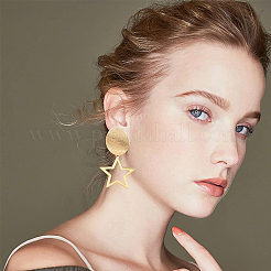 20Pcs 2 Style Brass Open Back Bezel Pendants&nbsp;KK-BC0001-95