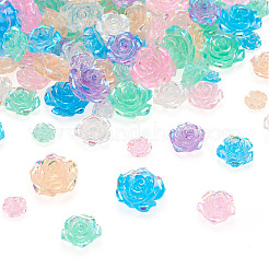 300Pcs 3 Style Transparent Resin Cabochons&nbsp;CRES-YS0001-05