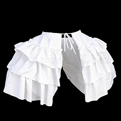 Polyester Women's Double-sided Ruffled Petticoat&nbsp;DIY-WH0622-631B