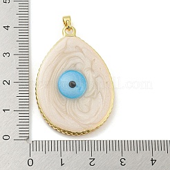 Rack Plating Brass Enamel Pendants&nbsp;KK-Q804-25G