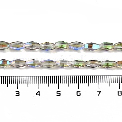Electroplate Glass Beads Strands&nbsp;GLAA-Q101-03B-HP01