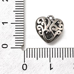 Retro 304 Stainless Steel Charms&nbsp;STAS-L284-18AS-01