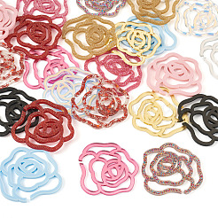 24Pcs 12 Colors Acrylic Wine Glass Charms&nbsp;AJEW-TA0002-83
