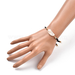 Adjustable Nylon Twisted Cord Slider Bracelets&nbsp;X-BJEW-JB05322-02