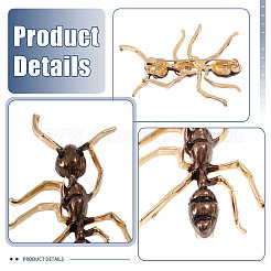 6Pcs Ant Enamel Pins&nbsp;JEWB-CA0001-87A